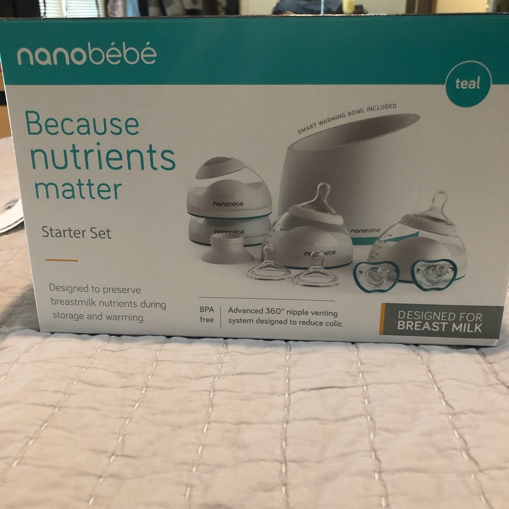 Nanobebe Starter Set- New, but opened